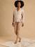 Ensemble cache coeur grossesse beige chiné 1 - vertbaudet enfant 