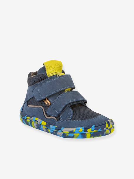 Baskets pieds nus enfant TEX FUN AUTUMN Froddo bleu+fuchsia 1 - vertbaudet enfant 