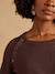 Robe en tricot grossesse et allaitement chocolat+noir 5 - vertbaudet enfant 
