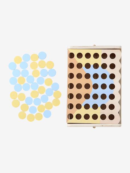 Jeu 4 en ligne en bois FSC® bois 6 - vertbaudet enfant 