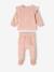 Lot de 2 pyjamas bébé fille rose poudré 1 - vertbaudet enfant 