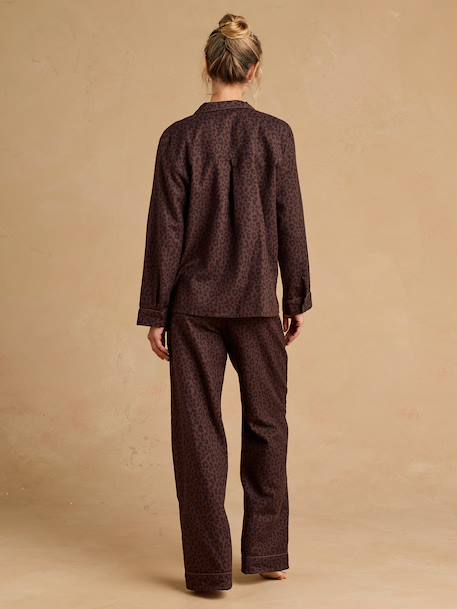 Pyjama de grossesse chocolat 3 - vertbaudet enfant 