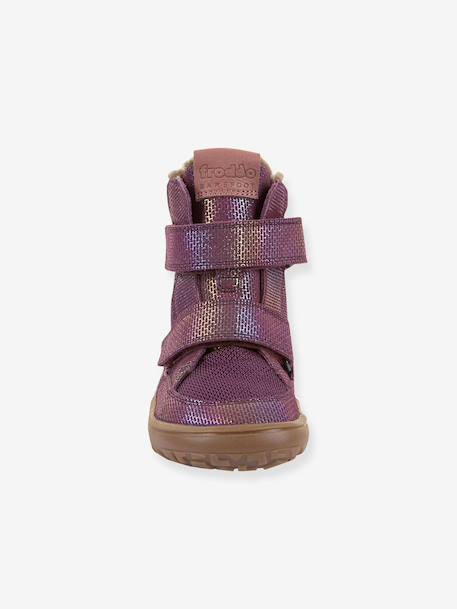 Bottes d'hiver pieds nus enfants BAREFOOT TEX WINTER Froddo bleu jean+bleu nuit+bordeaux+gris ardoise+lilas+noir+olive+violet 30 - vertbaudet enfant 