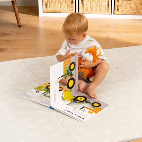 Tapis de jeu en mousse pour bébé montessori plastique 2,13 m2 Beige 6 - vertbaudet enfant 