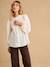 Blouse de grossesse et allaitement brodée crème 5 - vertbaudet enfant 