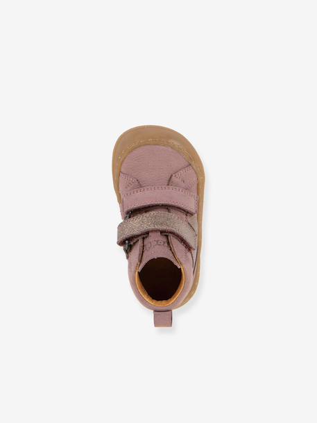 Baskets pieds nus bébé MALY Froddo bleu foncé+vieux rose 11 - vertbaudet enfant 