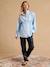 Chemise de grossesse et allaitement bleu ciel 1 - vertbaudet enfant 