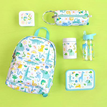 Trousse d'école et loisirs pour enfant Beige+Blanc+Bleu+Bleu marine+Gris+Jaune+Kaki+Parme+Pêche+Rose+Rose pastel+Vert 9 - vertbaudet enfant 