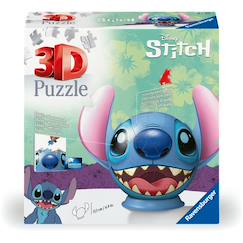 Jouet-Jeux éducatifs-Puzzle 3d enfant lilo et stitch rond 72 pièces