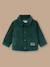 Surchemise en velours bébé Vert pin 1 - vertbaudet enfant 