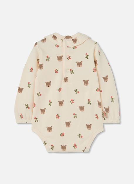 Ensemble maille bébé fille brodé cerf Blanc 4 - vertbaudet enfant 
