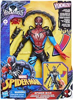Jouet-Jeux d'imagination-Figurines, mini mondes, héros et animaux-Figurine enfant titan spider-man x venom 30cm