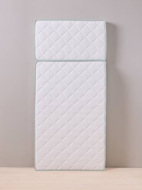 Matelas enfant évolutif anti-acariens traité Bi-ome NTL® blanc 2 - vertbaudet enfant 