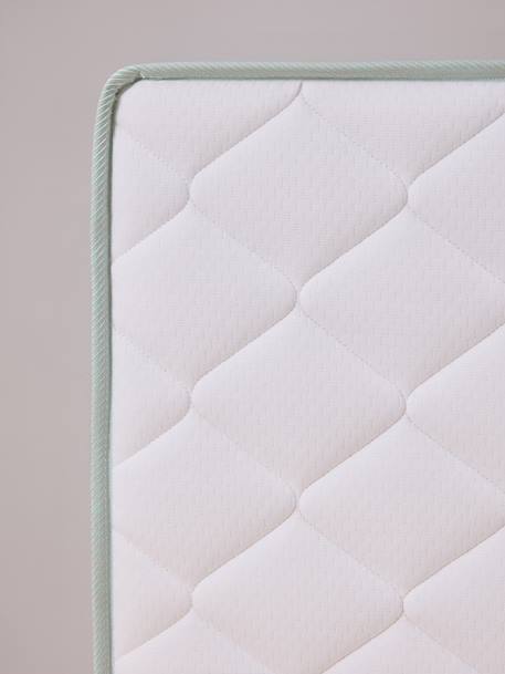 Matelas bébé anti-acariens traité Bi-ome NTL® blanc 3 - vertbaudet enfant 
