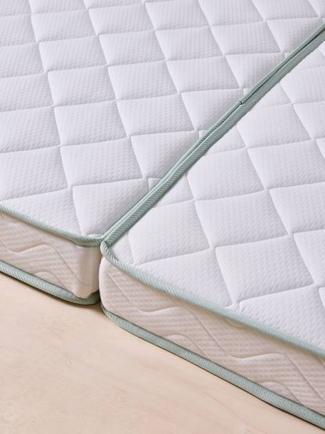 Matelas enfant évolutif anti-acariens traité Bi-ome NTL® blanc 6 - vertbaudet enfant 