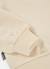 Sweat-shirt molleton fille brodé fleurs Beige 4 - vertbaudet enfant 