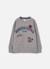 Sweat-shirt garçon molleton imprimé Gris 2 - vertbaudet enfant 