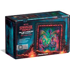 Jouet-Jeux éducatifs-Puzzle enfant stranger things 520 pièces avec cadre lumineux