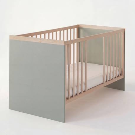 Ensemble Chambre Bébé 'Jimmy' – Set Duo – Chambre Évolutive au Design Scandinave Blanc+Mauve+Sauge 17 - vertbaudet enfant 
