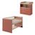 Ensemble Chambre Bébé 'Jimmy' – Set Duo – Chambre Évolutive au Design Scandinave Blanc+Mauve+Sauge 8 - vertbaudet enfant 