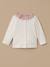 T-shirt col tissu liberty bébé Liberty berry harvest 2 - vertbaudet enfant 