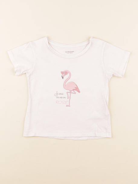 Tee-shirt - 2 ans Rose 1 - vertbaudet enfant 