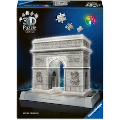 -Puzzle 3d enfant arc de triomphe 216 pièces