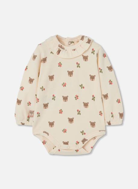 Ensemble maille bébé fille brodé cerf Blanc 3 - vertbaudet enfant 