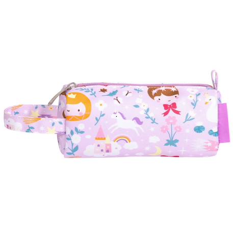 Trousse d'école et loisirs pour enfant Beige+Blanc+Bleu+Bleu marine+Gris+Jaune+Kaki+Parme+Pêche+Rose+Rose pastel+Vert 42 - vertbaudet enfant 