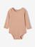 Lot de 5 bodies bébé garçon manches longues cappuccino 5 - vertbaudet enfant 