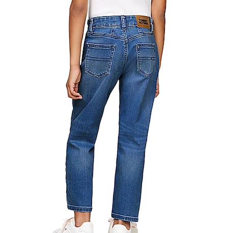 Jean fille tapered Bleu 2 - vertbaudet enfant 