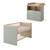 Ensemble Chambre Bébé 'Jimmy' – Set Duo – Chambre Évolutive au Design Scandinave Blanc+Mauve+Sauge 14 - vertbaudet enfant 