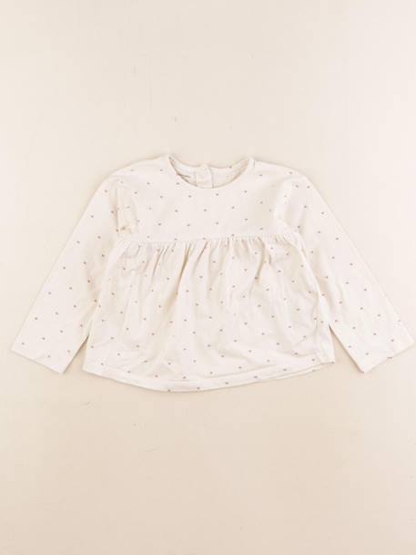 Tee-shirt - 2 ans Beige 1 - vertbaudet enfant 