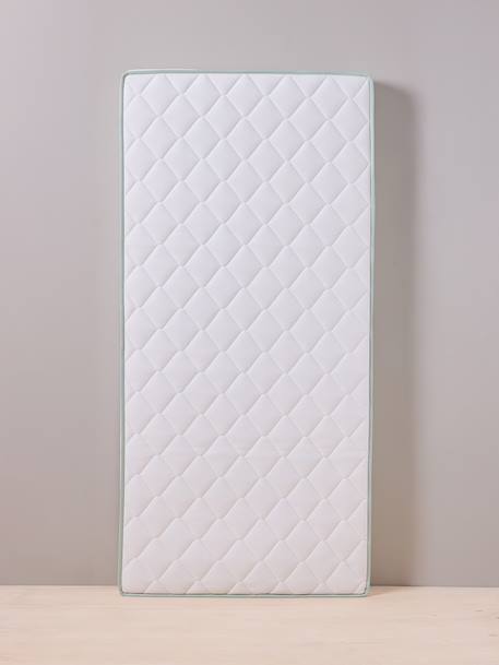 Matelas enfant anti-acariens traité Bi-ome NTL® blanc 1 - vertbaudet enfant 
