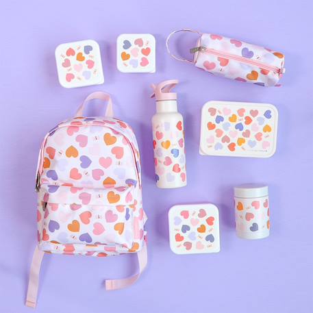 Trousse d'école et loisirs pour enfant Beige+Blanc+Bleu+Bleu marine+Gris+Jaune+Kaki+Parme+Pêche+Rose+Rose pastel+Vert 58 - vertbaudet enfant 