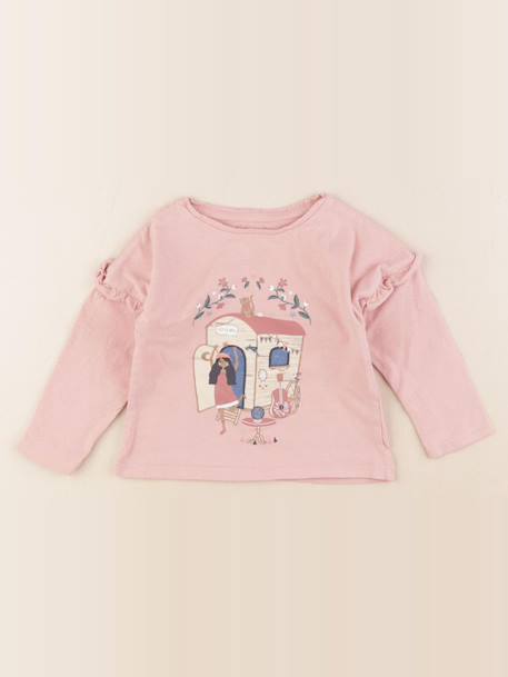 Tee-shirt - 2 ans Rose 1 - vertbaudet enfant 