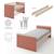 Ensemble Chambre Bébé 'Jimmy' – Set Duo – Chambre Évolutive au Design Scandinave Blanc+Mauve+Sauge 11 - vertbaudet enfant 