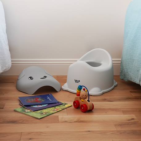 Pot ludique chien gris charme Gris 2 - vertbaudet enfant 