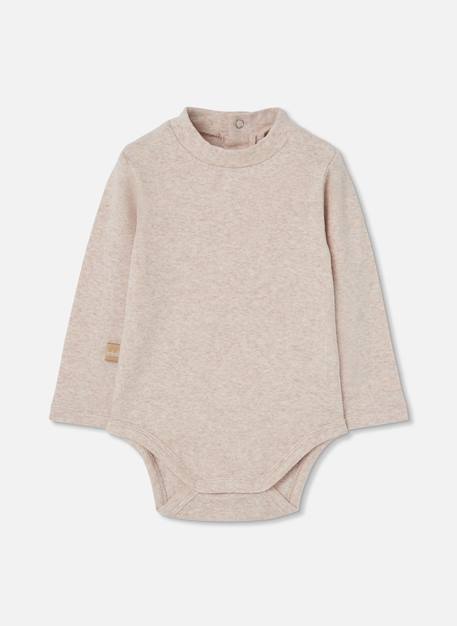 Ensemble bébé garçon denim brodé d'ours Bleu 3 - vertbaudet enfant 