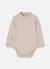 Ensemble bébé garçon denim brodé d'ours Bleu 3 - vertbaudet enfant 