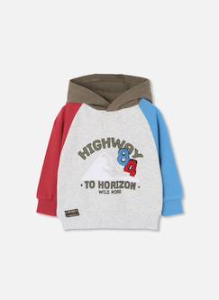 -Sweat-shirt molleton garçon à capuche highway 84