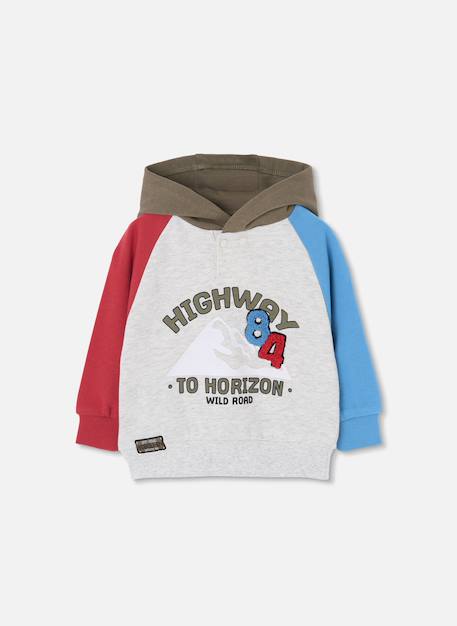 Garçon-Sweat-shirt molleton garçon à capuche highway 84