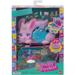 Jouet-Coffret surprise enfant polly pocket lapin licorne