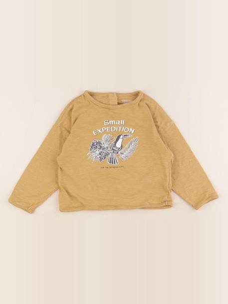 Tee-shirt - 2 ans Marron 1 - vertbaudet enfant 