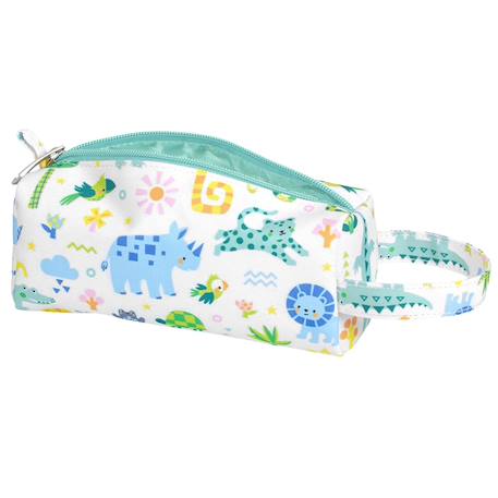 Trousse d'école et loisirs pour enfant Beige+Blanc+Bleu+Bleu marine+Gris+Jaune+Kaki+Parme+Pêche+Rose+Rose pastel+Vert 10 - vertbaudet enfant 