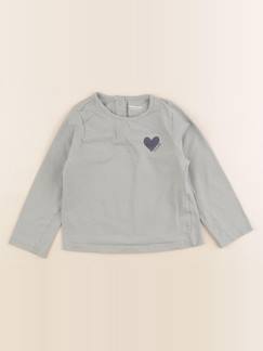Tee-shirt velours - 2 ans  - vertbaudet enfant