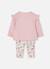 Ensemble bébé fille maille imprimé fleurs Pink 2 - vertbaudet enfant 