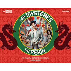 Jouet-Jeu de société enfant les mystères de pékin enquête