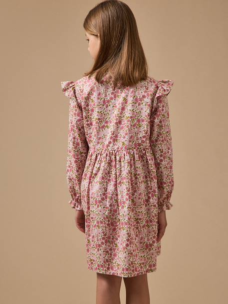 Robe en tissu liberty fille Liberty poppy and daisy 2 - vertbaudet enfant 
