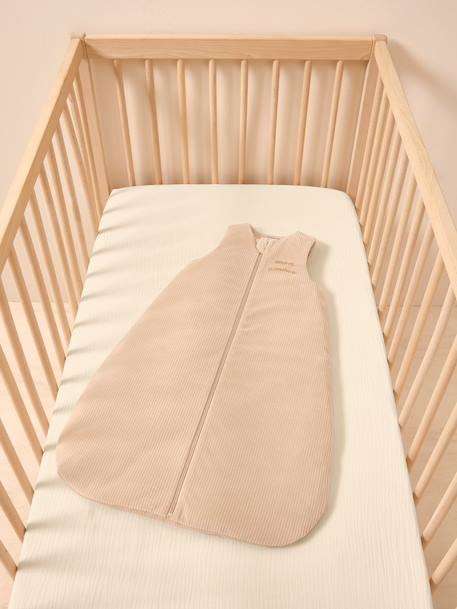 Gigoteuse en velours côtelé argile+vert sauge 3 - vertbaudet enfant 